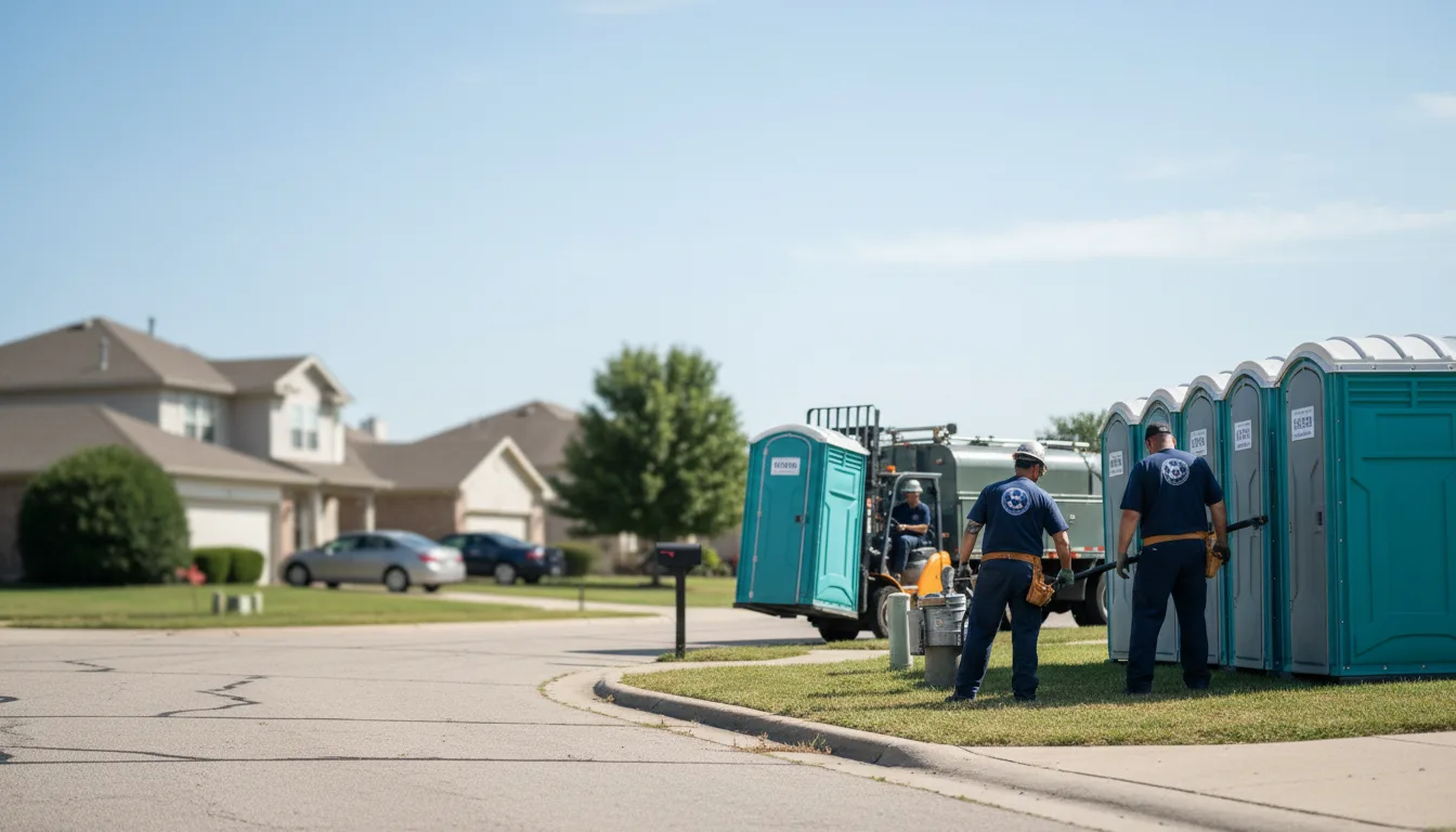 Porta Potty Rental in Troup, TX near me